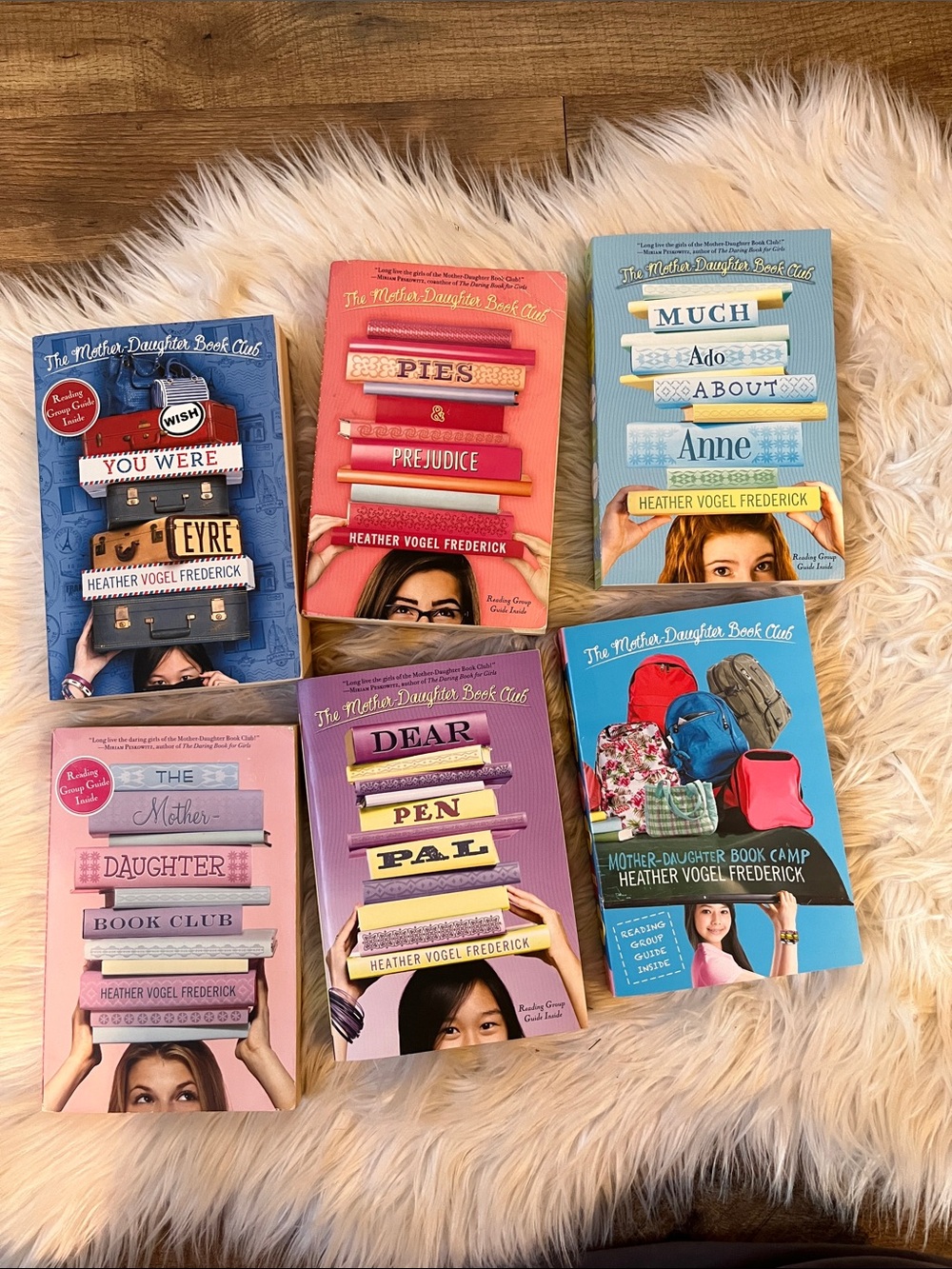 The mother-Daughter Book Club series soft cover books